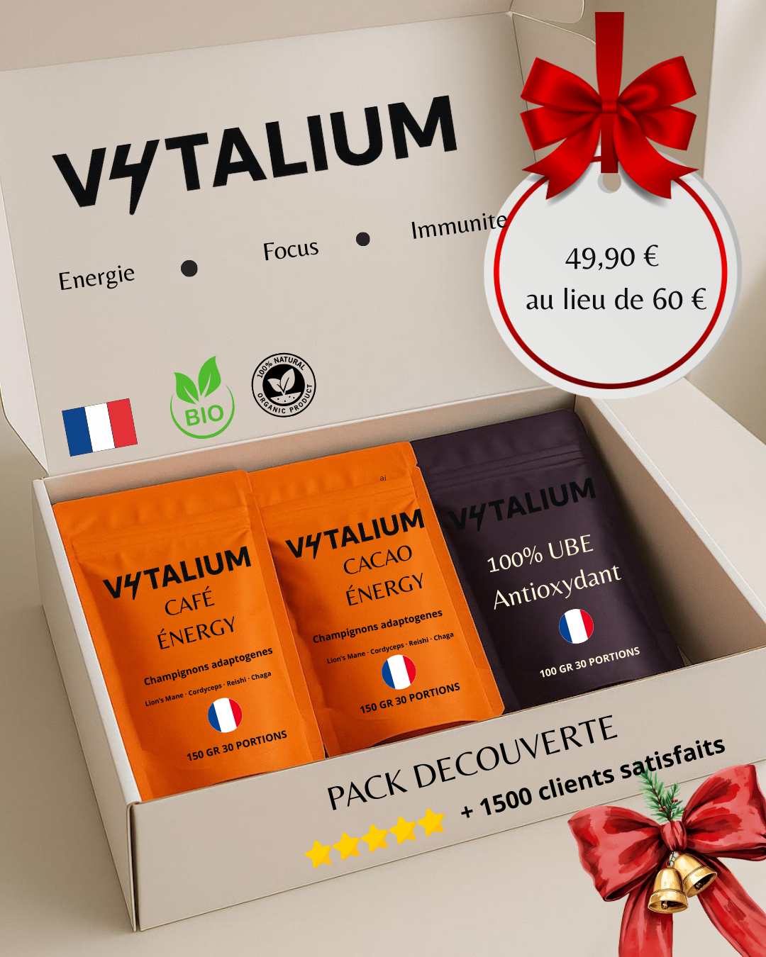 🔥 Pack Découverte Vytalium (3 produits) – 49,90 € au lieu de 60 €