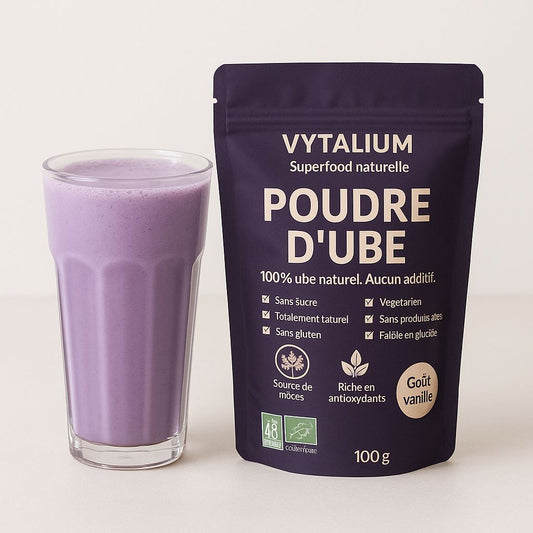 PACK TRIO VYTALIUM  UBE + CAFE ENERGY + CACAO ENERGY 49.90 € au lieu de 60 €