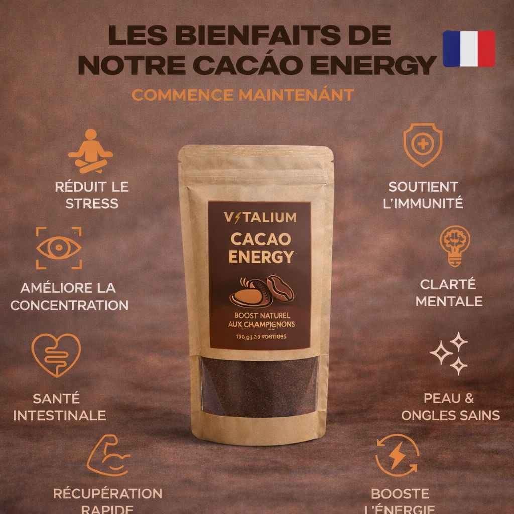 Offre Mix 1 Café Energy + 1 Cacao Energy – 35 € au lieu de 40 €